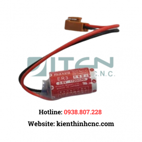 Pin Maxell ER3 ER3S PLC 1/2AA 3.6V 1100mah PLC