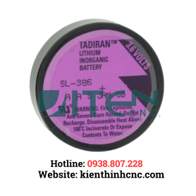 Pin nuôi nguồn TADIRAN SL-386 3.6V 1.7Ah - 350